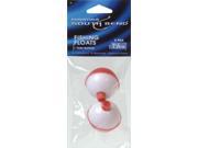 South Bend F6 1 1 2 Red White Floats 2 PK Fishing Float
