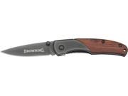 Browning BR277 Knives Folder Knife Linerlock 3 3 4 Closed Black Finish Stainle