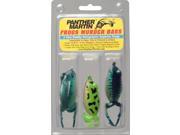 Panther Martin FRG3 Classic Holographic Frog 3 Pack Fishing Soft Plastic