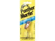 Panther Martin Lure 6 PMR SAL S 1 4 oz. Spinner Salamander Silver Black
