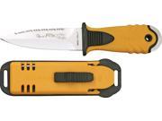 Fox FOX64611 Knives Fixed Knife Kraton Rubber Handle USA Tekno Sub 8 1 2 Overal