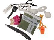 United Knives UC2848 M48 Adventure Survival Kit Eight Piece Set Contains Stainle