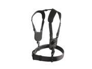BlackHawk 44H001BK Black Ergonomic Duty Belt Harness Adjustable Fit Small Medium