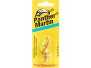 Panther Martin 4 PMUV COB FishSeeUV Spinner 1 8 oz. Ultraviolet Ch Orange Blue