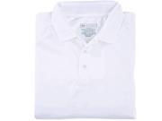 5.11 Tactical Performance Polo Shirt Short Sleeve Synthetic Knit White Large