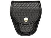 Bianchi 23822 AccuMold Elite 7900 Covered Cuff Case Basketweave Brass Snap Sz 03
