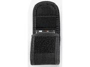 Uncle Mike s 8852 1 Small Black Cordura Pager Case Fits Belts Up to 2 1 4