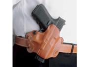 Desantis 086TAE1Z0 Tan RH Mini Slide Glock 17 19 22 23 26 27 31 Gun Holster
