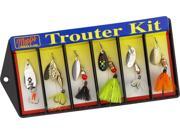 Mepps K1D Trouter Fishing Trout Spinner Spoon 6 Piece Kit Dressed
