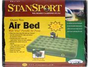 Stansport 387 Queen Air Bed W Pump Camping Sleeping