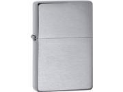 Zippo ZO11222 Traditional Lighter Brushed Chrome These World Famous Lighters Are