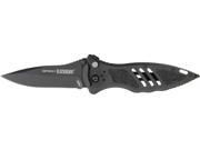 Blackhawk BBBB15M401BK Knives Folder Knife Black Finish Aluminum Handle CQD Mark