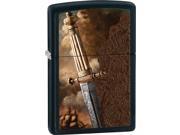 Zippo ZO28305 Lighter Sword Of War Black Mat Zo28305