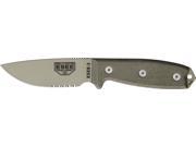 Esee RC3SDT Knives Fixed Knife Carbon Steel Micarta Handle Model 3 Part Serrate