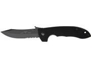 Emerson EK2703 Knives Folder Knife Stainless Black Finish G 10 Handle Supe