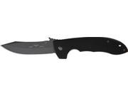 Emerson EK2702 Knives Folder Knife Black Finish G 10 Handle Super CQC 8. 6