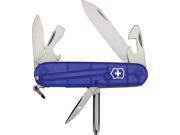 Victorinox VNVN53112 Knives Folder Knife Tinker Translucent Sapphire 3 1 2 Clos