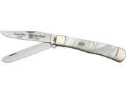 Case CACA9254WP Knives Folder Knife Trapper 4 1 8 Closed Stainless Clip Spey