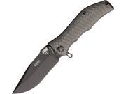 HTM HTM47526 Knives Folder Knife Black Finish Maxx Glide Gun Hammer W Etac
