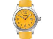 Zippo ZOZO45005 Men s Casual Series Watch Yellow Dial Black Logo Yellow Leather