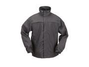 5.11 48098019XS 48098 Black Men s Tac Dry Rain Shell Jacket SZ XS Regular