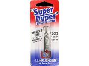 Luhr Jensen Super Duper Lures 1 1 4 ; Chrome Silver Prism Lite