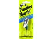 Panther Martin Bass Fishing Lure 9 PMMB S 3 8 oz. Spinner Metallic Silver Blue
