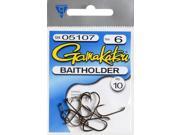 Gamakatsu 5107 Baitholder Bronze Fishing Fish Hooks Size 6 10 PK Fishing Hook