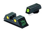Meprolight Tru Dot Tritium Night Pistol Sights Set Green Glock 17 19 10224