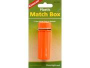 Coghlan s 8746 Watertight High Visibility Orange Plastic Match Box W Flint