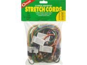 Coghlan s 9750 Assorted 30 10 Stretch Cords W Plastic Coated Hooks 12 Pack