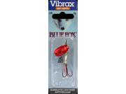 Blue Fox 60 10 450 Cl Vibrax Spinner Fishing Bait 1 8 Bleeding Silver