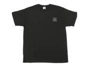 Glock Authorized Apparel Perfection Logo Black Short Sleeve TShirt Large AA11001