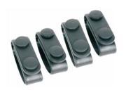 BlackHawk 44B300BK Black Duty Gear Molded Belt Keepers Fits 2.00 2.25 4 pack
