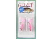 Gitzit Soft Plastic Fishing Bait 16318 Micro Little Tough Guy Jig Head Hot Pink