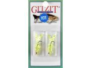Gitzit Soft Plastic Fishing Bait 16314 Micro Little Tough Guy Jig Head Perch