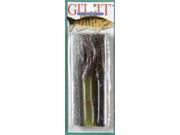 Gitzit 94550 Gitzit Variety Pack 5 Pack 1 8 OZ Fishing Soft Plastic