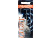 Gitzit Bass Fishing Lure 41613 Small Fry Spinner 1 16 OZ White Dot