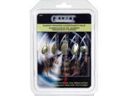 Gitzit 55504 Radon Spinner 5 PK Sml Size Ast Bass Fishing Spinner