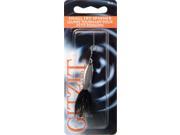 Gitzit Bass Fishing Lure 41835 Small Fry Spinner 1 8 OZ Black
