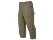 TRU SPEC 1285044 Poly Cotton Ripstop T.R.U. Pants Trousers OD Medium Short