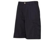TRU SPEC 4265006 Black 24 7 Engineered Polyester Cotton Ripstop Shorts SZ 36