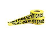Armor Forensics 3 5002 Yellow Polyethylene Police Crime Scene Barrier Tape
