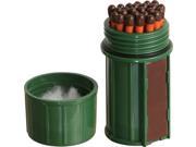 Match Container w 25 Matches Green MT SM CONT DG