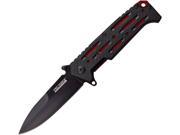Tac Force TF912RD Folding Knife A O Black 4 Blade Handle w Red Liner