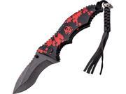 Z Hunter ZB072RD Linerlock Black Red Folding Knife Stainless