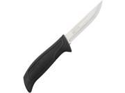 Marttiini MN321010 Hunter Ergo Fixed Knife 4 Drop Blade Black Rubber Handle