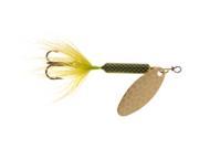 Yakima Rooster Tail Spinner Fishing Lure 1 8 Hammered Chartruese 208 HBCHR