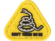 Maxpedition MXMCDTC Don t Tread on Me Micropatch Yellow Black Gray .875 x.87
