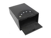 GunVault Deluxe Mini Vault Safe 5.25 x8.25 x12 Digital Keypad Black GV1000C DLX